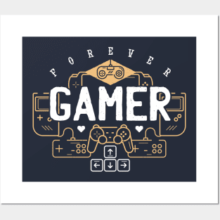 Forever Gamer Posters and Art